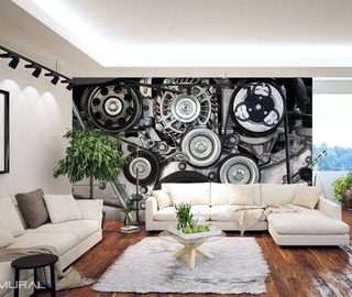 in a time machine wall murals photo wallpapers vehicles photo wallpapers demural