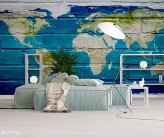 world within reach world maps wallpaper mural photo wallpapers demural