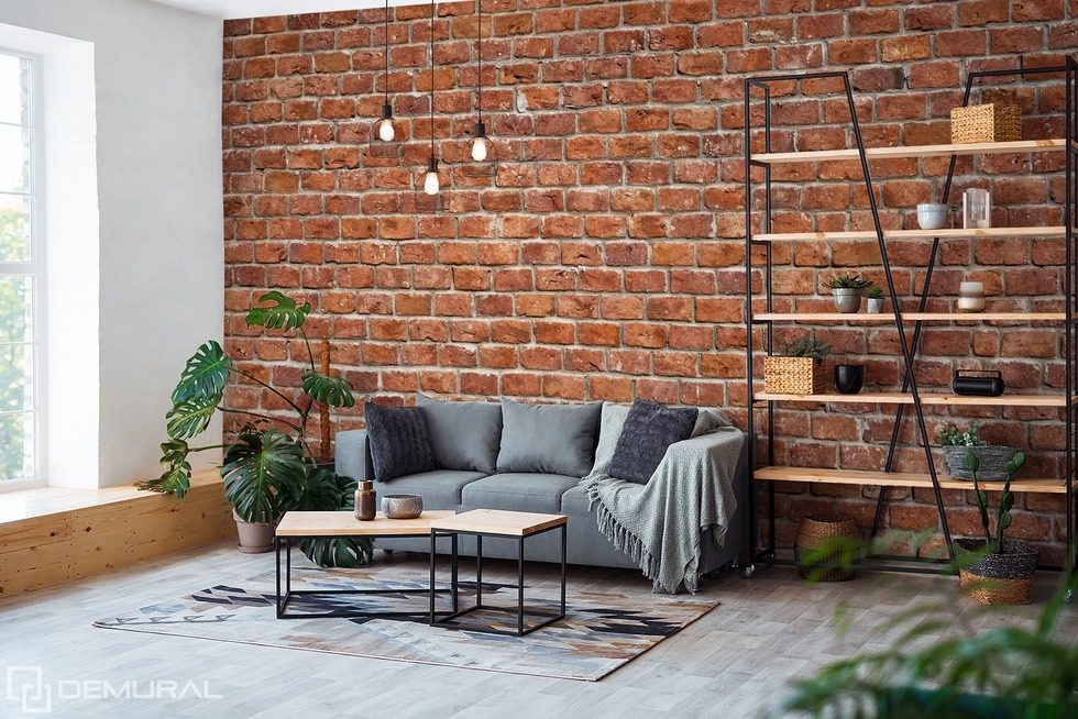 The charm of a brick texture Wall wallpaper mural Photo wallpapers Demural