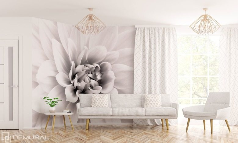 in the bloom of beauty flowers wallpaper mural photo wallpapers demural