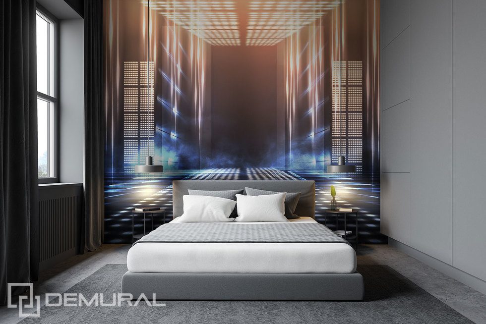 The gate leading to the future Three-dimensional wallpaper, mural Photo wallpapers Demural