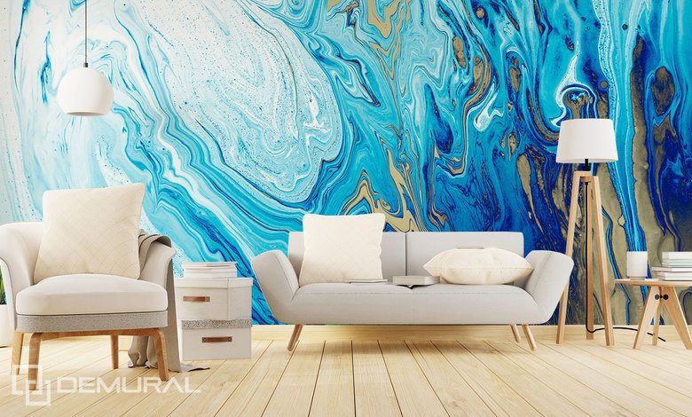 the poetry of the azure abstraction wallpaper mural photo wallpapers demural