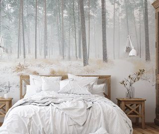 a forest climate that relaxes forest wallpaper mural photo wallpapers demural