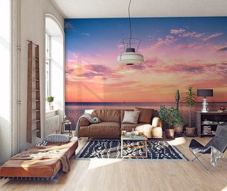 lets meet at sunset sunsets wallpaper mural photo wallpapers demural